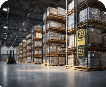 Постоянные поставки и обновляемый склад